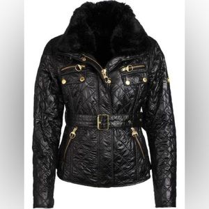 RARE Barbour Limited Edition Icons International Shearling Motorcycle Jacket